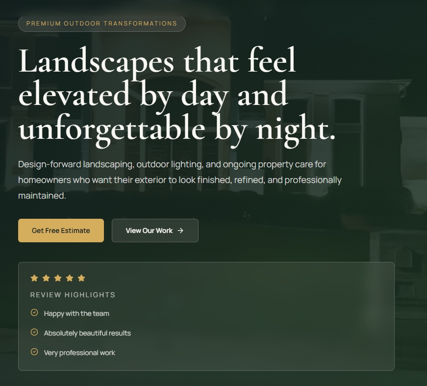Fuse Outdoor — landscapes that feel elevated by day and unforgettable by night