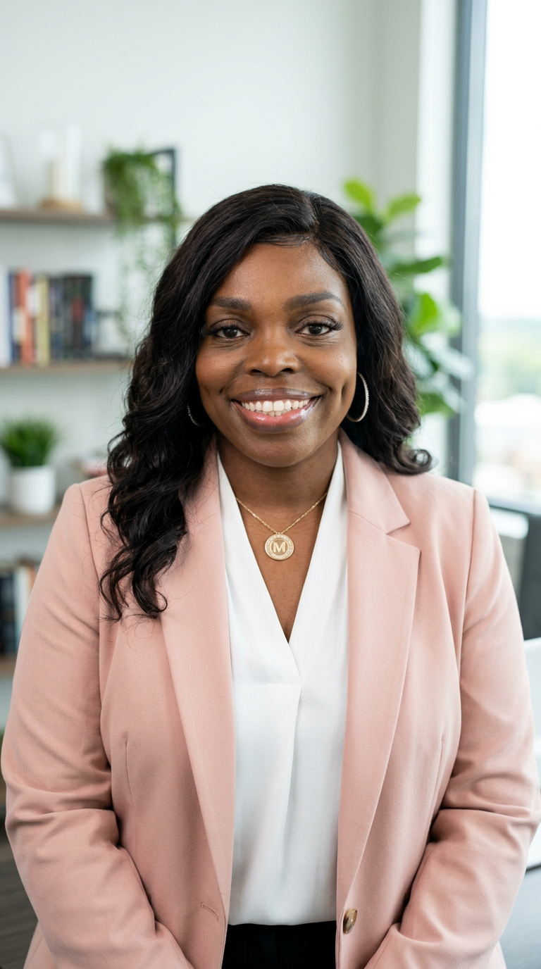 Mylene Moore, founder of Moore Luxe Studio